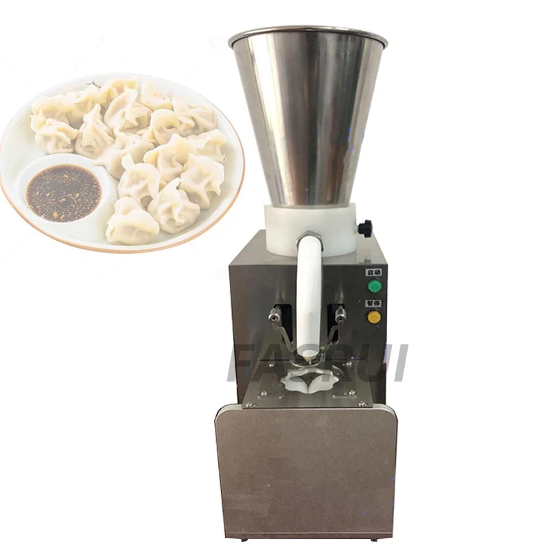 

Semi Automatic Dumpling Machine Imitation Hand Made Dumpling Making Machine Jiaozi Maker For Commercial