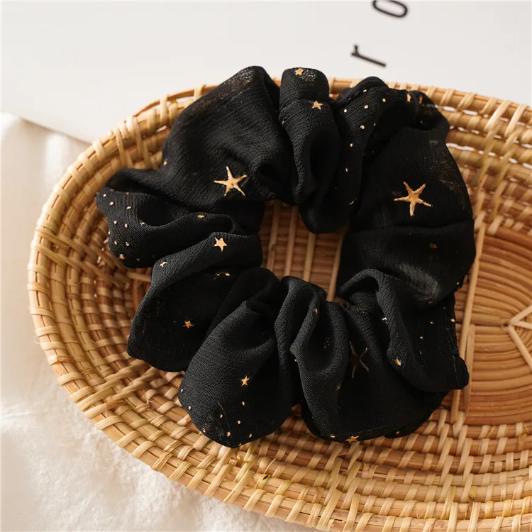 Star Chiffon Headdress Hair Bands For Girls Women Soft Not Hurt Hair Scrunchies Female Ponytail Holder Korean Hair Accessories 
Star Chiffon Headdress Hair Bands For Girls Women Soft Not Hurt Hair Scrunchies Female Ponytail Holder Korean Hair Accessories