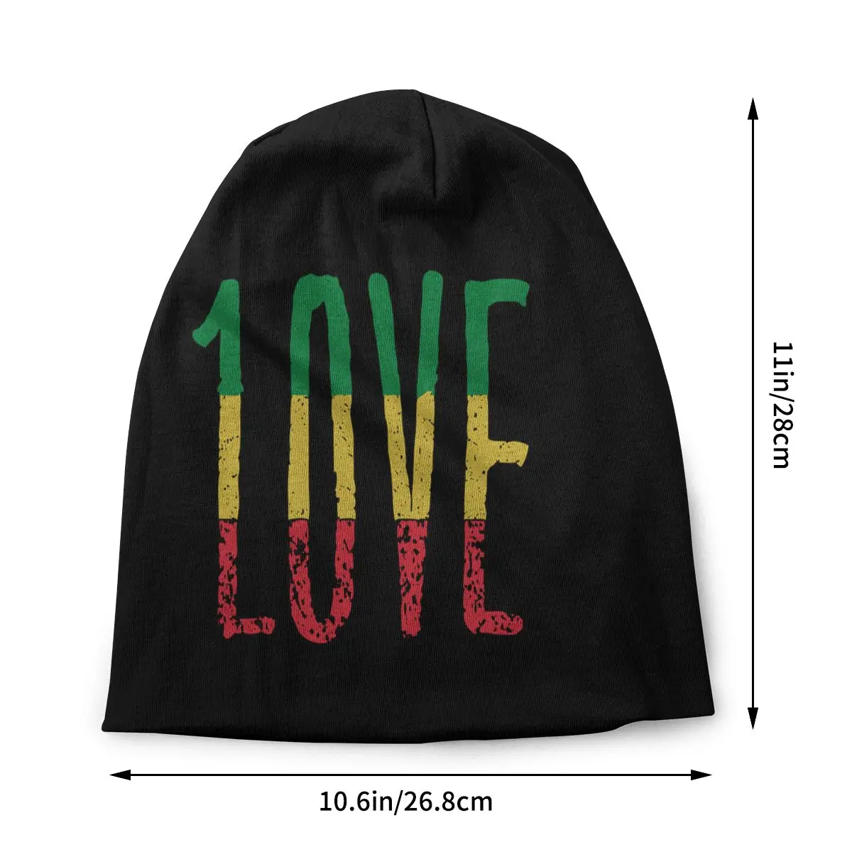 ЛГБТ Love Skullies облегающие шапки Rasta Reggae rastafварианская ямайская шапка хип-хоп Лыжная