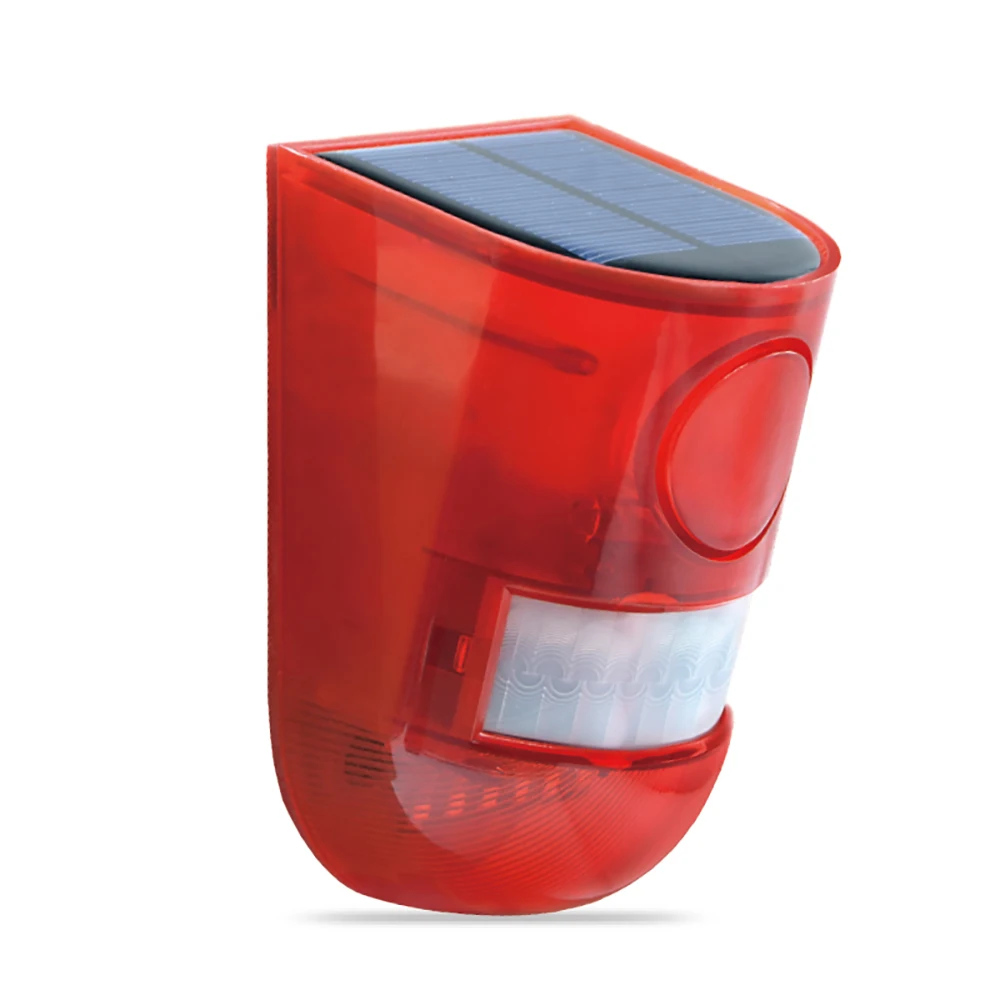 Solar Motion Sensor Alarm Light led Strobe Warning Light 129 Decibels Siren Solar Lamp Outdoor Emergency Alert Lamp For Home
Solar Motion Sensor Alarm Light led Strobe Warning Light 129 Decibels Siren Solar Lamp Outdoor Emergency Alert Lamp For Home