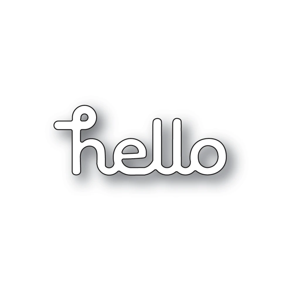 LLove CCraft Metal Cutting Dies hello diy Scrapbooking Photo Album Decorative Embossing PaperCard Crafts Die
LLove CCraft Metal Cutting Dies hello diy Scrapbooking Photo Album Decorative Embossing PaperCard Crafts Die