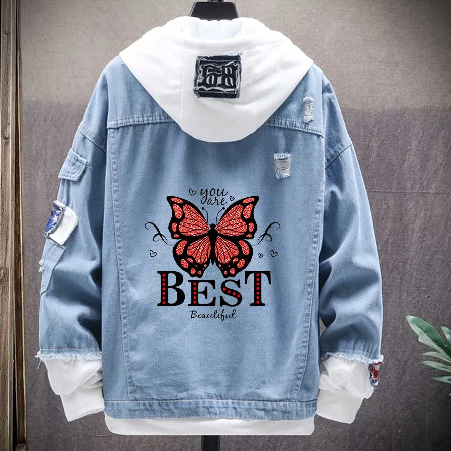 2021 NEW Beautiful Butterfly Denim Jacket With Print Autumn Jean Jacket For Men Style Hip Hop Plus Size Varsity Jeans Coat
2021 NEW Beautiful Butterfly Denim Jacket With Print Autumn Jean Jacket For Men Style Hip Hop Plus Size Varsity Jeans Coat