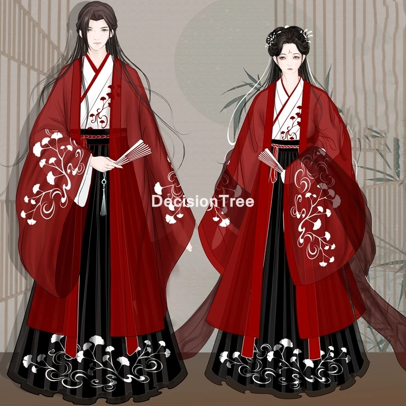 

2021 hanfu женские танцевальные костюмы китайское традиционный костюм ханфу китайское платье волшебный Древний китайский Костюм Древний мужск...