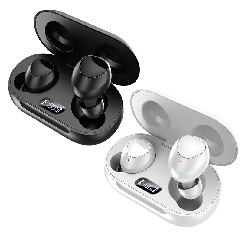 TWS Bluetooth 5.0 Earphones Wireless In-Ear Headphones Waterproof 9D Stereo Sports LED Display Earbuds
TWS Bluetooth 5.0 Earphones Wireless In-Ear Headphones Waterproof 9D Stereo Sports LED Display Earbuds