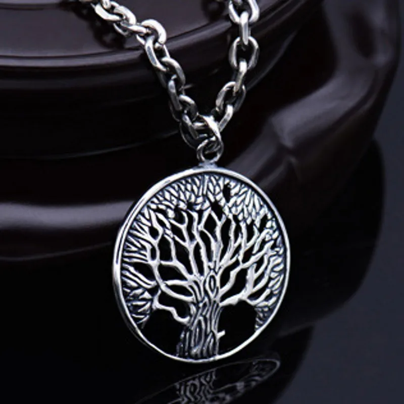 2020 New real solid S925 Silver Jewelry Vintage Thai Silver Tree of Life Pendant for Men Fashion Couple Pendant
2020 New real solid S925 Silver Jewelry Vintage Thai Silver Tree of Life Pendant for Men Fashion Couple Pendant