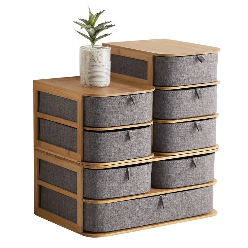 Wooden Storage Box Cosmetic Organizer Bamboo Cloth Office Desktop Storage Casket Makeup Storage Container Home Sundry Organiser
Wooden Storage Box Cosmetic Organizer Bamboo Cloth Office Desktop Storage Casket Makeup Storage Container Home Sundry Organiser