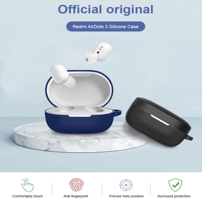 Earphone Cover Case For Xiaomi Redmi AirDots 3 Wireless Bluetooth Mi True Wireless Headset Case With Hook Earphone Accessories
Earphone Cover Case For Xiaomi Redmi AirDots 3 Wireless Bluetooth Mi True Wireless Headset Case With Hook Earphone Accessories