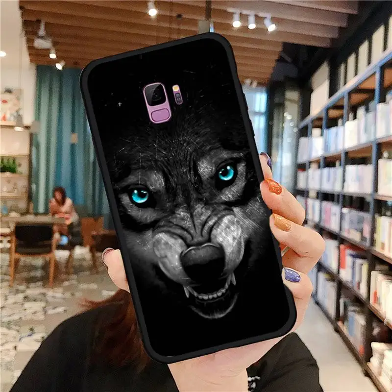 Волк чехол для телефона Samsung A20 A30 30С отсчетом A40 A7 2018 J2 J7 prime J4 плюс S5 Note 9 10 |