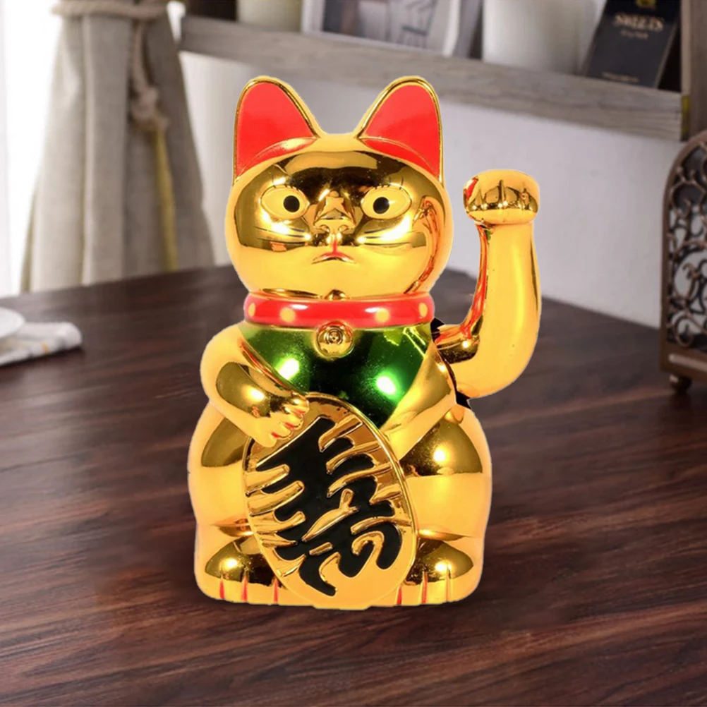 Chinese Lucky Cat Large Cute Gold Waving Cat Hand Paw Up Wealth Prosperity Welcoming Lucky Cat Birthday Gift
Chinese Lucky Cat Large Cute Gold Waving Cat Hand Paw Up Wealth Prosperity Welcoming Lucky Cat Birthday Gift