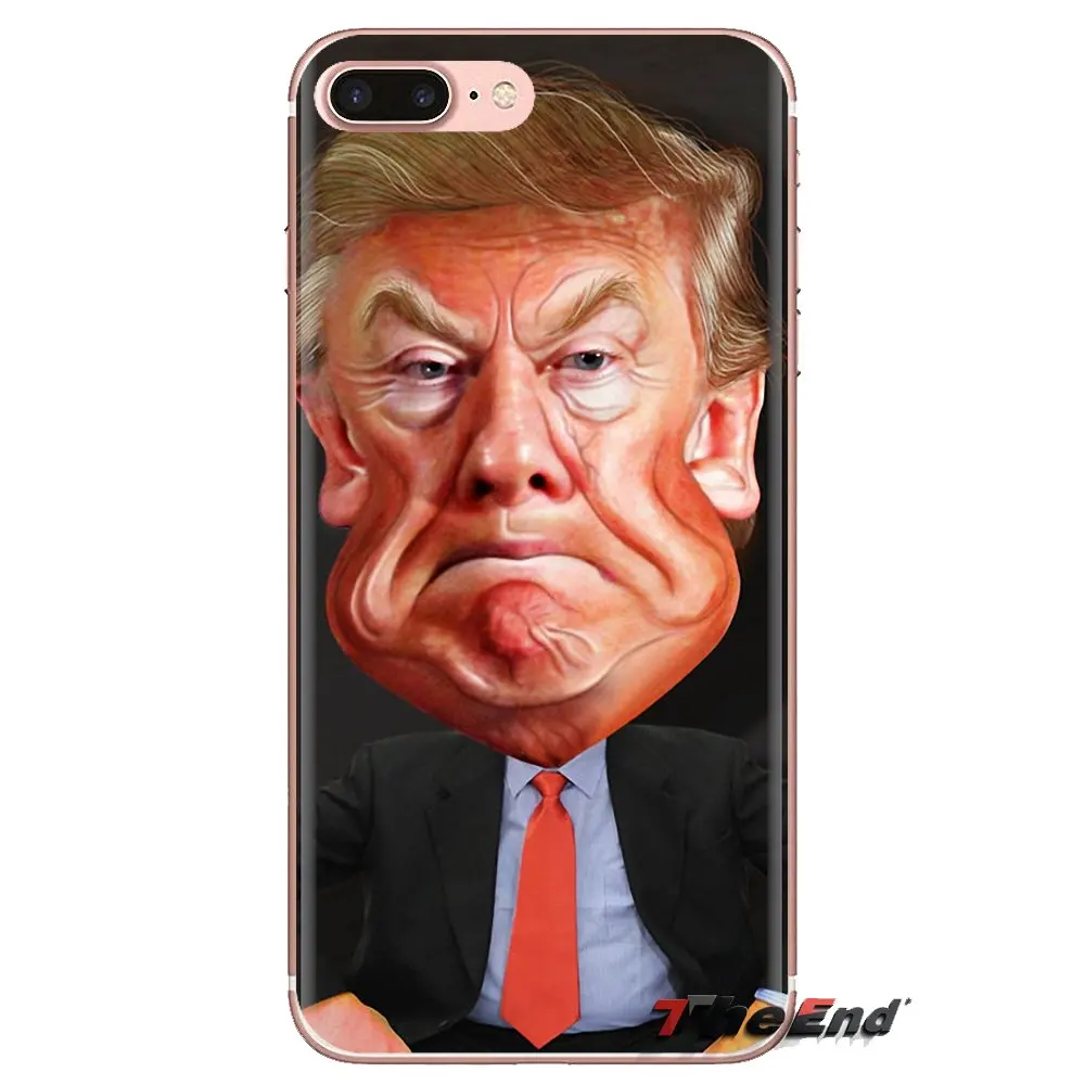 For Xiaomi Mi6 Mi 6 A1 Max Mix 2 5X 6X Redmi Note 5 5A 4X 4A A4 4 3 Plus Pro Donald Trump world leaders Transparent TPU Bag Case |