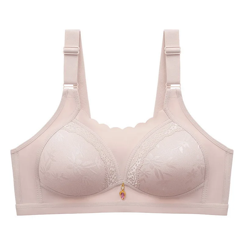 Plus Size Bra Women Back Buckle Cotton Bra Wire Free Underwear Widened Shoulder Strap Brasieres Comfort Black Breast Cover
Plus Size Bra Women Back Buckle Cotton Bra Wire Free Underwear Widened Shoulder Strap Brasieres Comfort Black Breast Cover