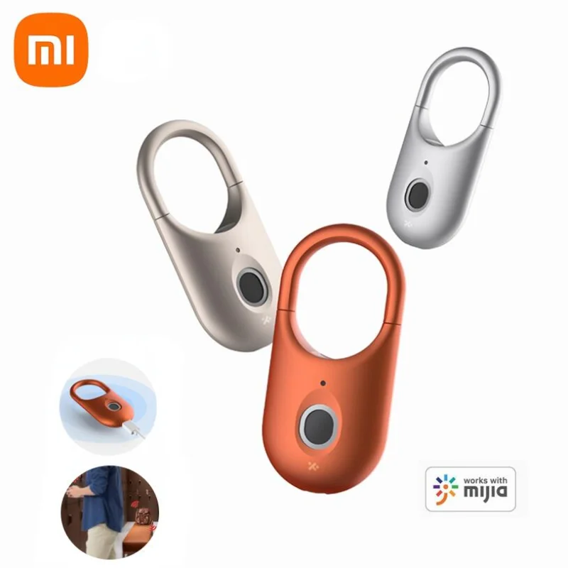 Newest Xiaomi Smart Lock EDC Bag Lock Chargeable Bluetooth Fingerprint Padlock Door Lock Anti-lost Device Work with Mi Home App
Newest Xiaomi Smart Lock EDC Bag Lock Chargeable Bluetooth Fingerprint Padlock Door Lock Anti-lost Device Work with Mi Home App