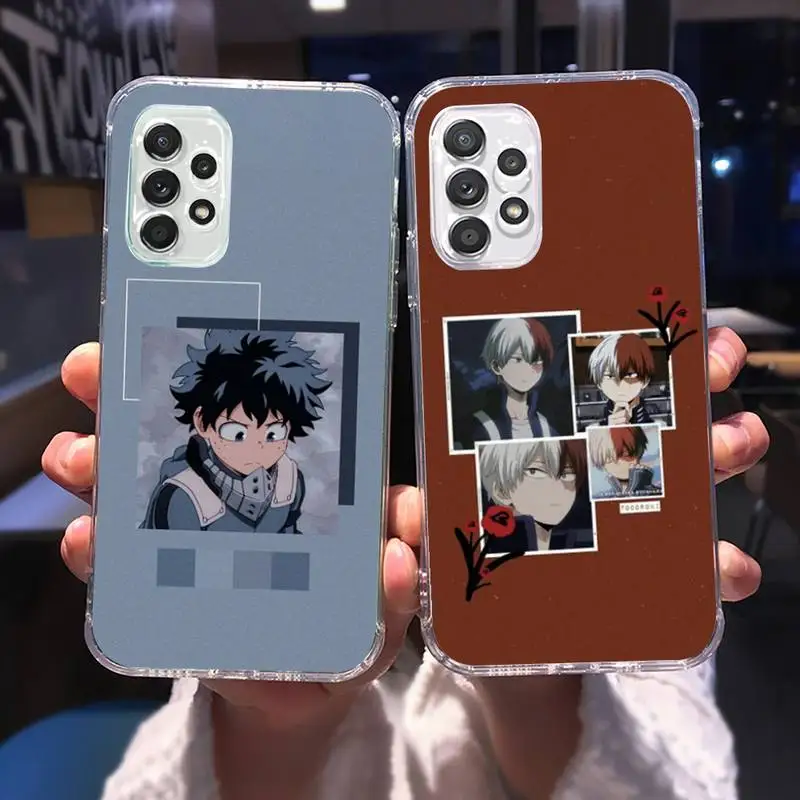 Todoroki Shoto my hero academia Phone Case for Samsung A 51 50 52 12 21s 31 40 70 71 note S 20 10 21 ultra plus fe clear shell
Todoroki Shoto my hero academia Phone Case for Samsung A 51 50 52 12 21s 31 40 70 71 note S 20 10 21 ultra plus fe clear shell