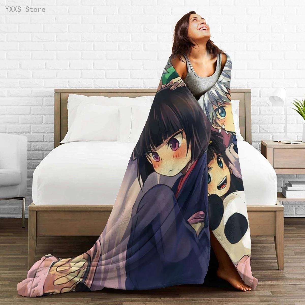 Hunter x Hunter 3D Cartoon Sherpa Blanket Warm Super Soft Flannel Office Nap Bedspread Sofa Bedding Plush Quilt Plaids 292609029
Hunter x Hunter 3D Cartoon Sherpa Blanket Warm Super Soft Flannel Office Nap Bedspread Sofa Bedding Plush Quilt Plaids 292609029