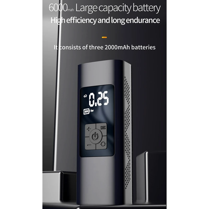 150PSI Wired Air Pump, Portable Air Compressor Tire Inflator Pump for Cars, Bicycles, Ourdoor Inflatables
150PSI Wired Air Pump, Portable Air Compressor Tire Inflator Pump for Cars, Bicycles, Ourdoor Inflatables