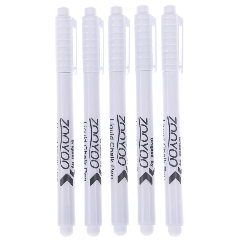3Pcs White Liquid Chalk Pen Marker Chalkboard Blackboard Liquid Ink Pen Used On Chalkboard Window Erasable 13.5cm
3Pcs White Liquid Chalk Pen Marker Chalkboard Blackboard Liquid Ink Pen Used On Chalkboard Window Erasable 13.5cm