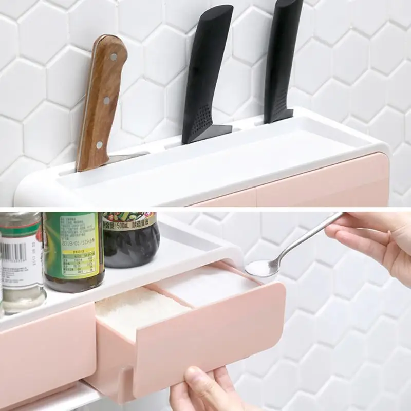 Multifunction Free Punch Kitchen Storage Rack Wall Mount Knife Seasoning Rack Athroom Bedroom Kitchen Storage And Accessories
Multifunction Free Punch Kitchen Storage Rack Wall Mount Knife Seasoning Rack Athroom Bedroom Kitchen Storage And Accessories