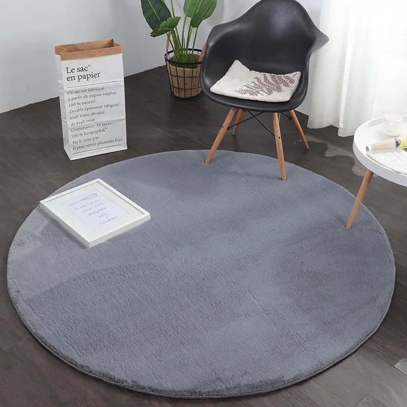 Super Soft Carpet Plush Imitation Rabbit Hair Area Rug Shaggy Plush Round Rugs Carpet Bedroom Washable Non Slip Floor Rugs
Super Soft Carpet Plush Imitation Rabbit Hair Area Rug Shaggy Plush Round Rugs Carpet Bedroom Washable Non Slip Floor Rugs