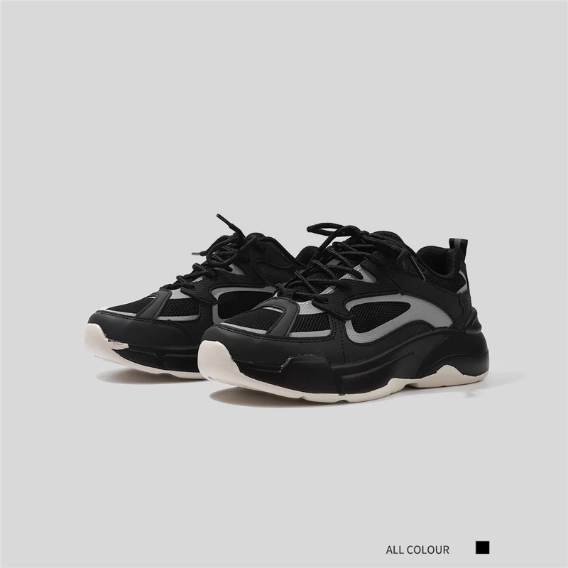 2021 Sneakers Women Casual Platform Shoes Black Breathable Mesh Light Sport Ladies Trainers Chunky Sneakers Female Basket Newest 
2021 Sneakers Women Casual Platform Shoes Black Breathable Mesh Light Sport Ladies Trainers Chunky Sneakers Female Basket Newest