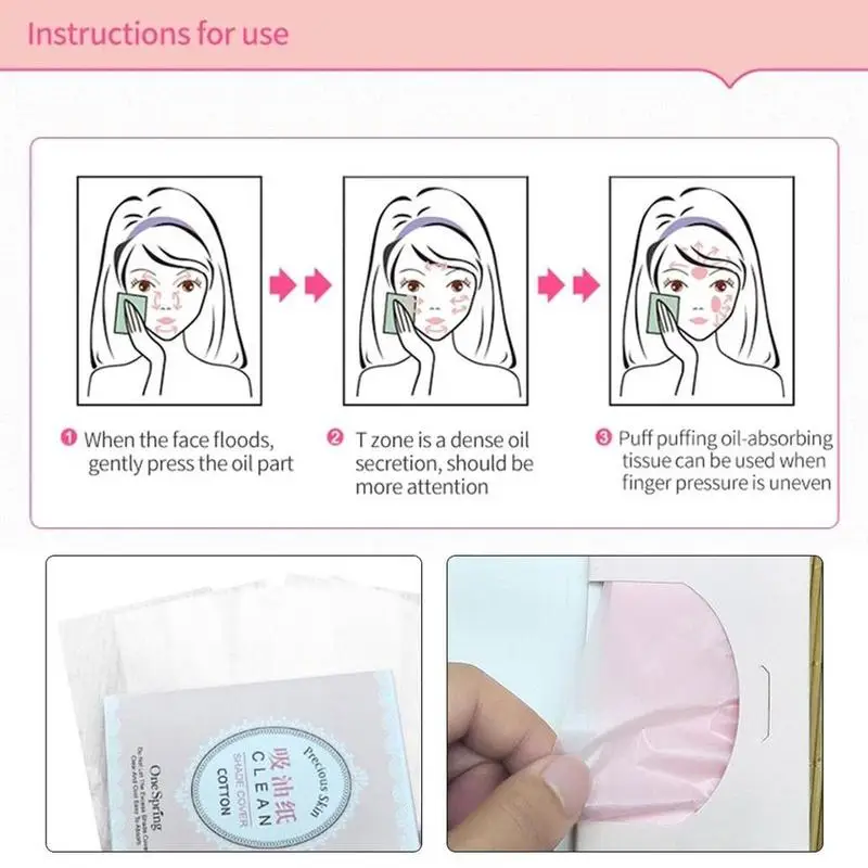 100Pcs Effective Oil Absorbing Cleansing Blotting Paper Skin Care Lightweight Soft Smooth Makeup Natural Face Tissue Portable
100Pcs Effective Oil Absorbing Cleansing Blotting Paper Skin Care Lightweight Soft Smooth Makeup Natural Face Tissue Portable