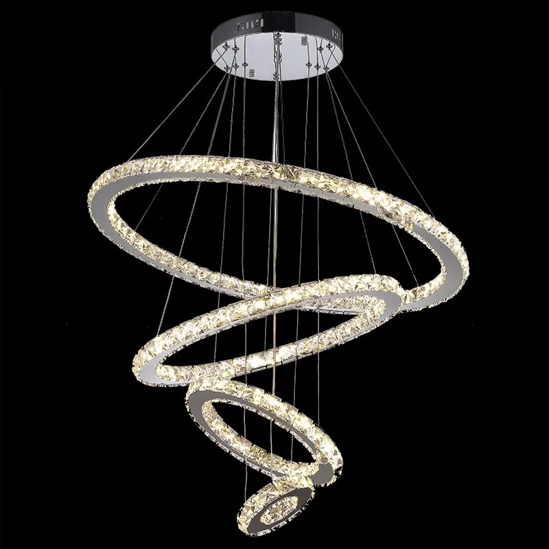 Modern crystal chandelier Ring Lustre Led Crystal Chandelier Lighting Ceiling Chandeliers Lights Lamparas Suspension Lampen
Modern crystal chandelier Ring Lustre Led Crystal Chandelier Lighting Ceiling Chandeliers Lights Lamparas Suspension Lampen