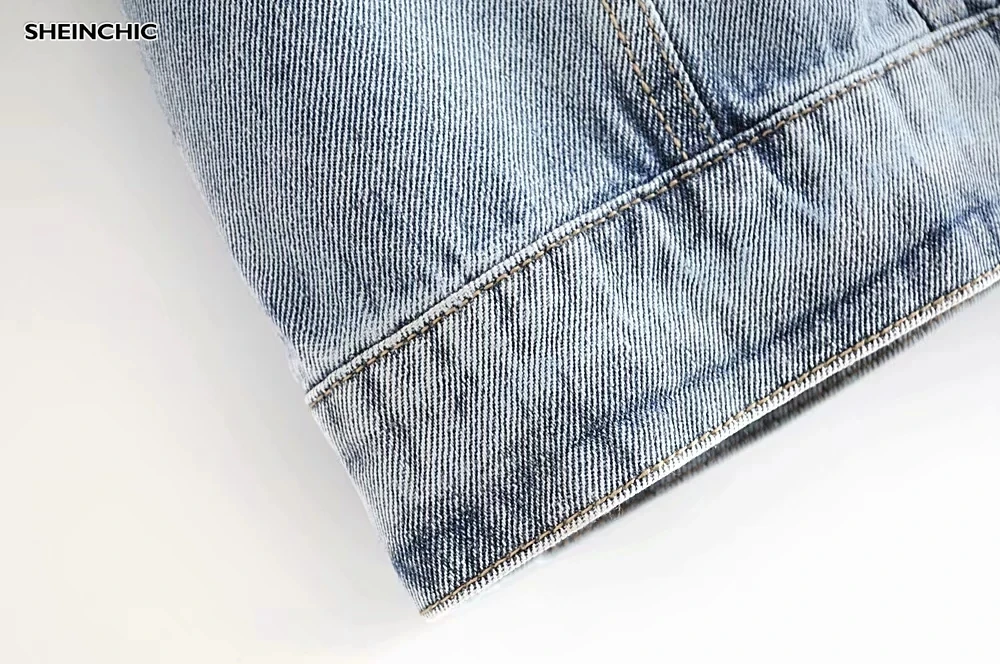 2019 Autumn New Womens Retro Long Sleeves Slim Denim Jeans Coat Vintage Windbreaker Short Jacket Top Trend
2019 Autumn New Womens Retro Long Sleeves Slim Denim Jeans Coat Vintage Windbreaker Short Jacket Top Trend