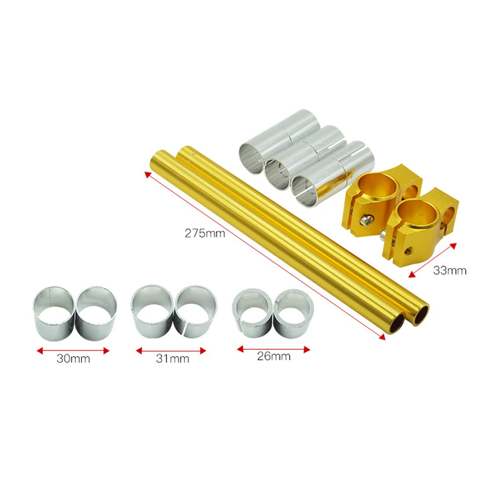 2pcs Universal Racing Adjustable CNC 26MM 30MM 31MM Clip On Ons Fork Handlebars Handle Bar For Cafe Racer Motorcycle Accessory
2pcs Universal Racing Adjustable CNC 26MM 30MM 31MM Clip On Ons Fork Handlebars Handle Bar For Cafe Racer Motorcycle Accessory