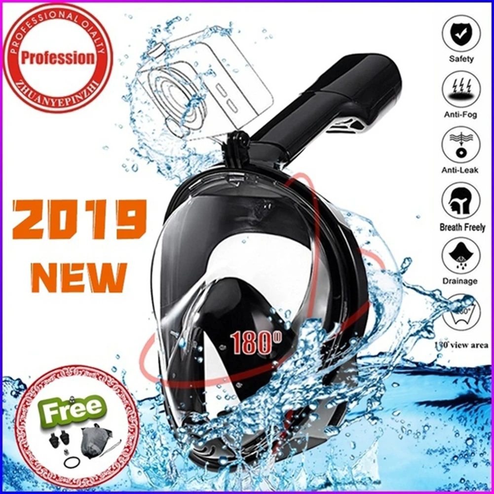 6 Colors Scuba Diving Mask Full Face Snorkeling Mask Underwater Anti Fog Snorkeling Diving Mask For Swimming Spearfishing Dive
6 Colors Scuba Diving Mask Full Face Snorkeling Mask Underwater Anti Fog Snorkeling Diving Mask For Swimming Spearfishing Dive
