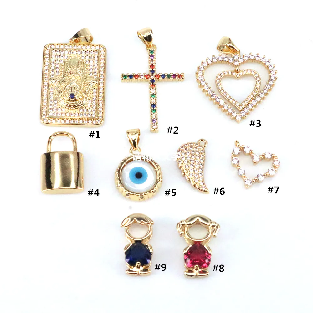 10PCS, Gold Crystal Heart/ Medallion /Cross / Padlock Charms Pendant For DIY Women Men Bracelet Necklace Jewelry Making
10PCS, Gold Crystal Heart/ Medallion /Cross / Padlock Charms Pendant For DIY Women Men Bracelet Necklace Jewelry Making