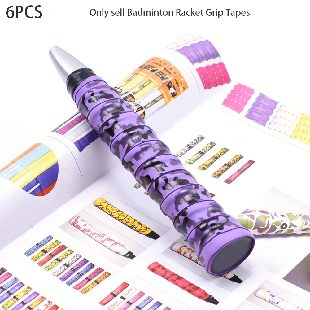 6pcs Badminton Racket Grip Tapes Sweat Absorbent Belt Keel Hand Glue Tennis Racket Grips Skidproof Sweatband Tape
6pcs Badminton Racket Grip Tapes Sweat Absorbent Belt Keel Hand Glue Tennis Racket Grips Skidproof Sweatband Tape