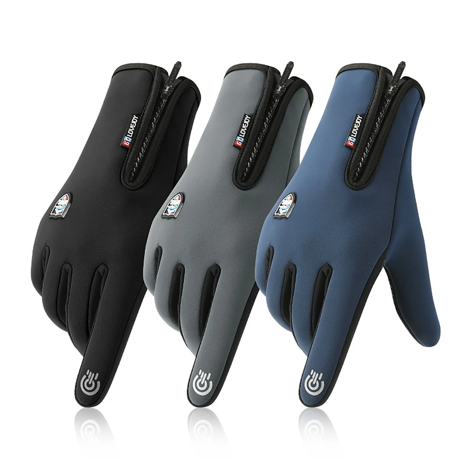Gloves For Cycling Sking Hiking Unisex Outdoor Waterproof Windbreak Gloves Winter Screen Plus Velvet Gloves guantes moto
Gloves For Cycling Sking Hiking Unisex Outdoor Waterproof Windbreak Gloves Winter Screen Plus Velvet Gloves guantes moto