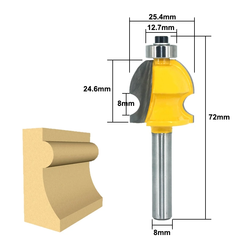 Shank Architectural Molding Handrail Router Bits Set Casing Base CNC Line Woodworking Cutters Face Mill
Shank Architectural Molding Handrail Router Bits Set Casing Base CNC Line Woodworking Cutters Face Mill