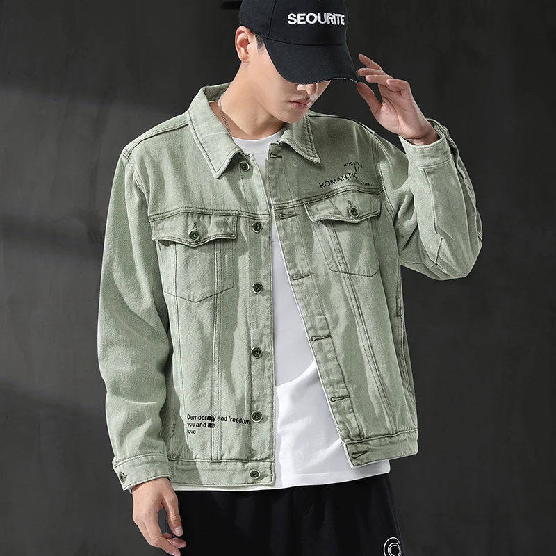 Unisex Casual Men Denim Cargo Jacket Overcoat Male Streetwear Womens Hip Hop Loose Jeans Coat cowboy
Unisex Casual Men Denim Cargo Jacket Overcoat Male Streetwear Womens Hip Hop Loose Jeans Coat cowboy