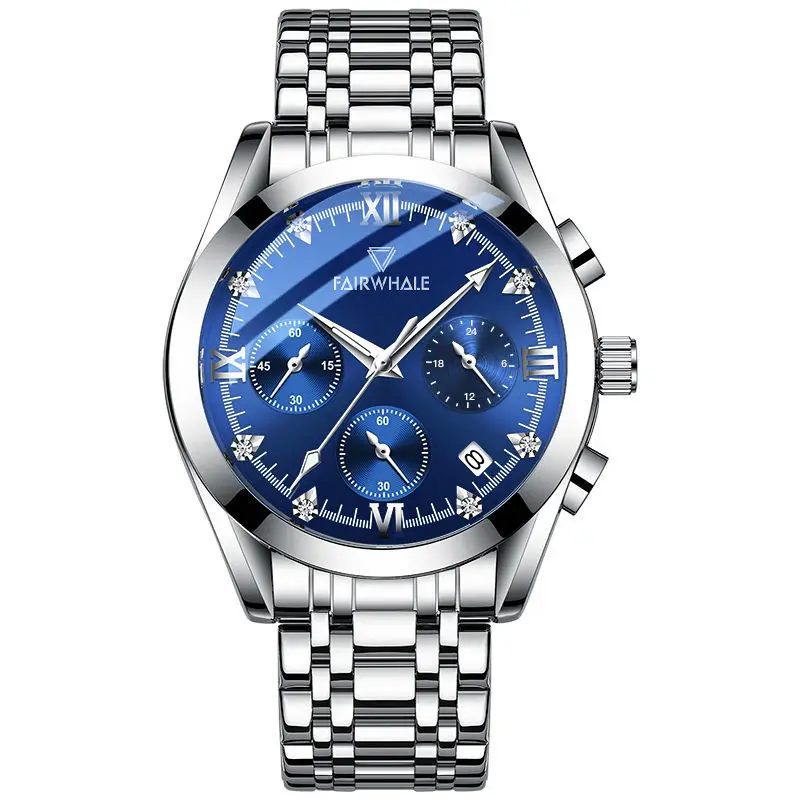 Multi-Functional Watch Men's Trendy Waterproof Good-looking Domineering Brand Trendy Brand Men's Watch 2021 Non-Mechanical
Multi-Functional Watch Men's Trendy Waterproof Good-looking Domineering Brand Trendy Brand Men's Watch 2021 Non-Mechanical