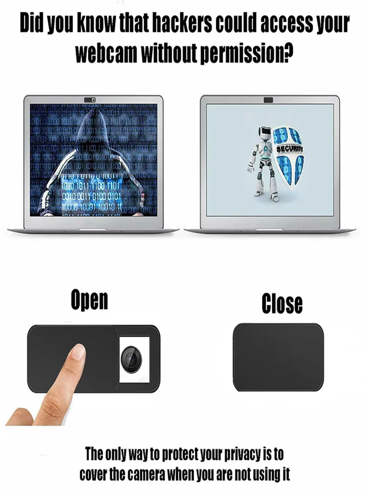 6 Pcs Plastic Universal WebCam Cover Shutter Magnet Slider Antispy Camera Cover For Laptop iPad PC Macbook Privacy Sticker
6 Pcs Plastic Universal WebCam Cover Shutter Magnet Slider Antispy Camera Cover For Laptop iPad PC Macbook Privacy Sticker