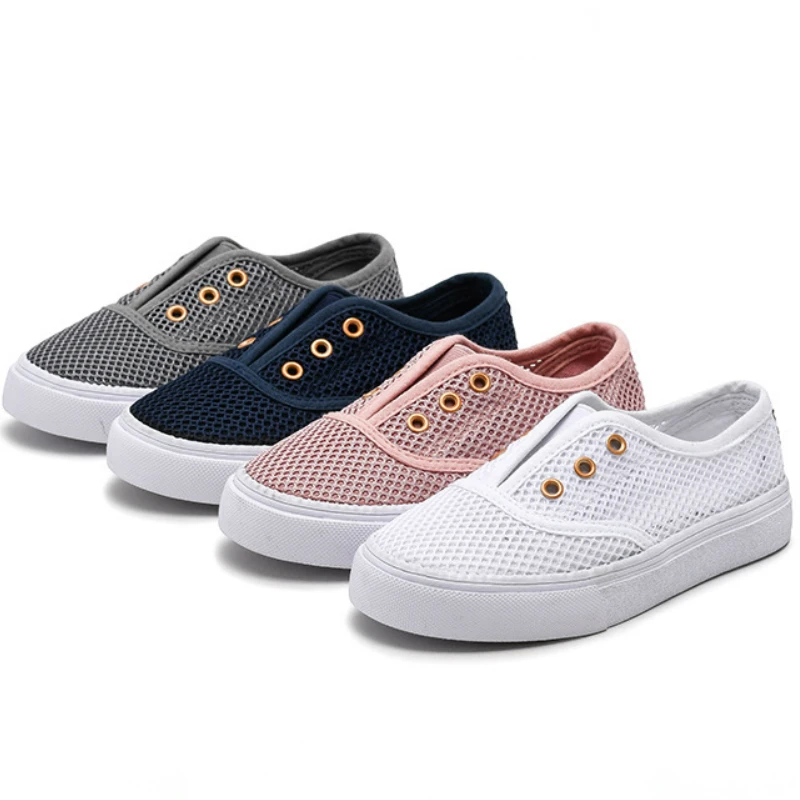 Кроссовки сетчатые для младенцев повседневная нескользящая обувь начинающих