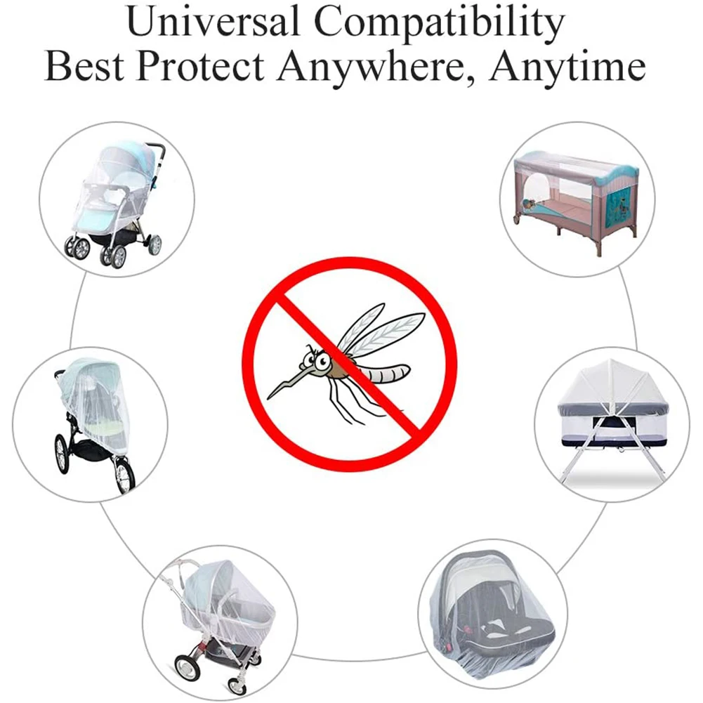 2pcs Baby Stroller Mosquito Net Baby Stroller Mosquito Net Insect-proof Mesh Car Cover Baby Stroller Accessories Outdoor Mosquit
2pcs Baby Stroller Mosquito Net Baby Stroller Mosquito Net Insect-proof Mesh Car Cover Baby Stroller Accessories Outdoor Mosquit