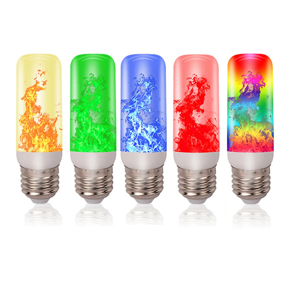 LED Flame Bulb Light Simulation Flickering Flame E27/E26 Corn Bulb Atmosphere Lamp Bar KTV Decorations for Home Lighting 
LED Flame Bulb Light Simulation Flickering Flame E27/E26 Corn Bulb Atmosphere Lamp Bar KTV Decorations for Home Lighting