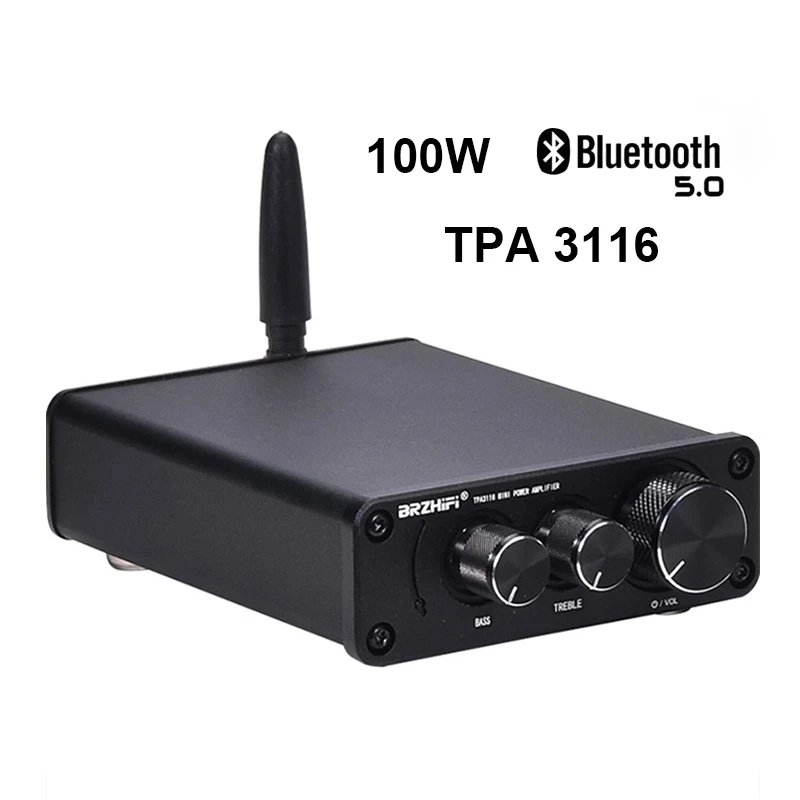 Новинка TPA3116 Bluetooth 5,0 HiFi Усилители мощности стерео Домашнее аудио цифровой звуковой усилитель с высокими басами
Новинка TPA3116 Bluetooth 5,0 HiFi Усилители мощности стерео Домашнее аудио цифровой звуковой усилитель с высокими басами