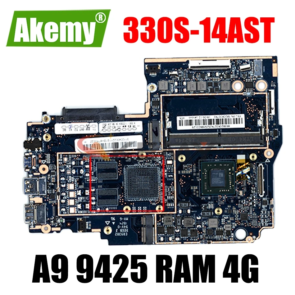 For Lenovo Ideapad 330S 330S-14AST laptop motherboard with CPU A9 9425 RAM 4G laptop motherboard 100% fully tested
For Lenovo Ideapad 330S 330S-14AST laptop motherboard with CPU A9 9425 RAM 4G laptop motherboard 100% fully tested