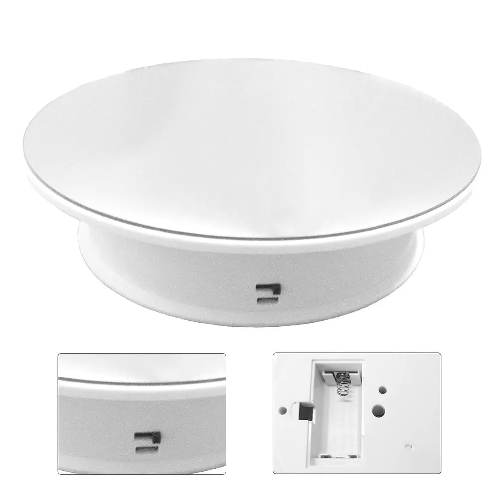 Photography 360 Degree Round Auto Rotating Remote Automatically Turntable Jewelry Display Stand Base for Photo Studio Shooting
Photography 360 Degree Round Auto Rotating Remote Automatically Turntable Jewelry Display Stand Base for Photo Studio Shooting