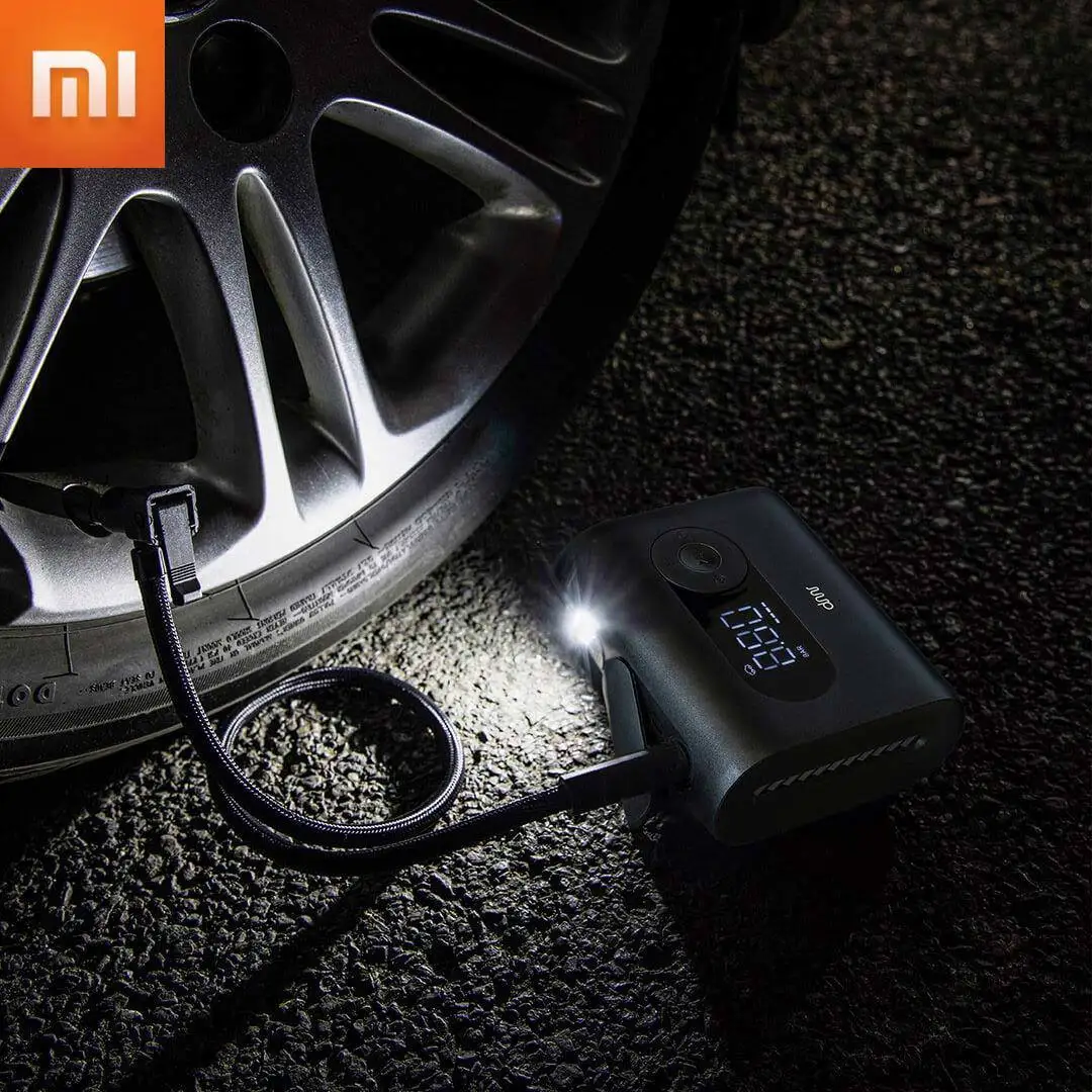 Xiaomi Type-C Rechargeable Car Air Inflator Compressor 12V 29L/min Fast Air Inflatable Pump Car Bicycle Soocer with Storage Case
Xiaomi Type-C Rechargeable Car Air Inflator Compressor 12V 29L/min Fast Air Inflatable Pump Car Bicycle Soocer with Storage Case
