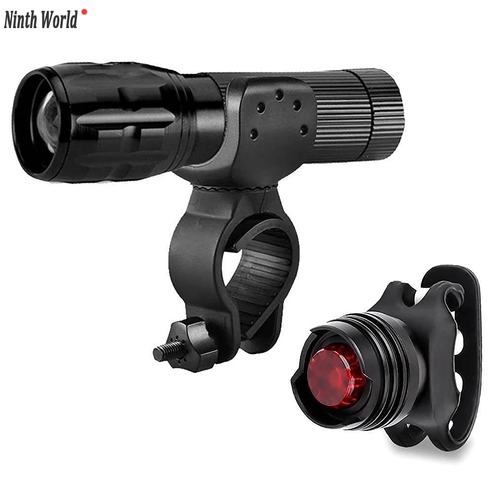 Headlight For Bicycle Super Bright LED Cycling Bicycle Light Set with Front Light Rear Light & Battery Bicycle Flashlight#50
Headlight For Bicycle Super Bright LED Cycling Bicycle Light Set with Front Light Rear Light & Battery Bicycle Flashlight#50