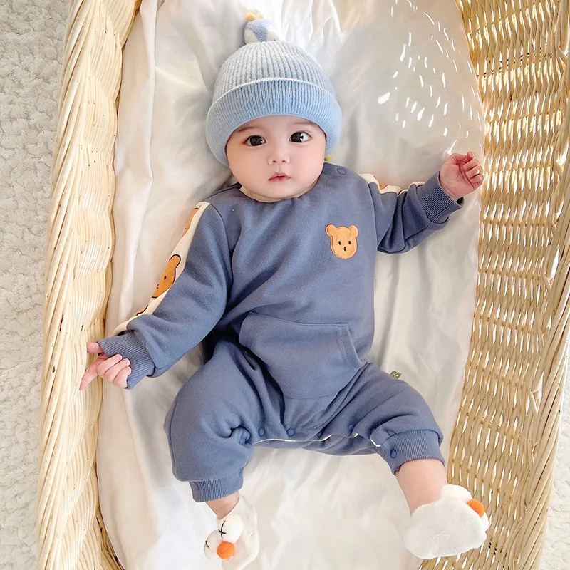 2022 Baby Girls Clothes Rompers Cartoon Baby Girls Clothing Long Sleeve New Baby Infant Boys Play Suit Korean Baby Suit
2022 Baby Girls Clothes Rompers Cartoon Baby Girls Clothing Long Sleeve New Baby Infant Boys Play Suit Korean Baby Suit