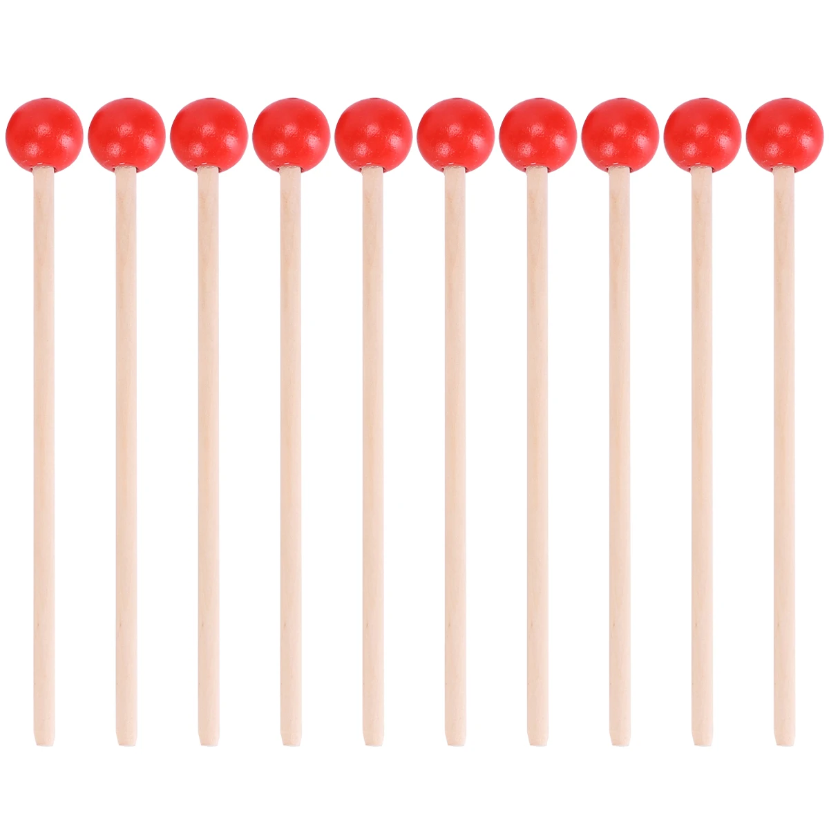 12 шт. деревянные барабанные палочки, прочные перкуссионные аксессуары с деревянной ручкой, инструменты для детей, малышей, красный 
12 шт. деревянные барабанные палочки, прочные перкуссионные аксессуары с деревянной ручкой, инструменты для детей, малышей, красный