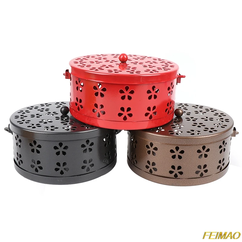 Iron Mosquito Coil Holder Retro Repellent Incense Burner For Traval Indoor Outdoor Fireproof Incense Holder Home Decor Accessory
Iron Mosquito Coil Holder Retro Repellent Incense Burner For Traval Indoor Outdoor Fireproof Incense Holder Home Decor Accessory
