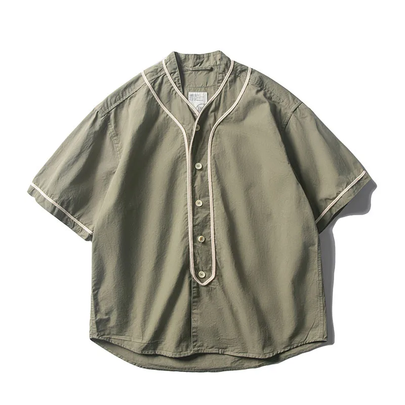 Spring and autumn fashion shirt men's Korean fashion versatile top loose Casual Short Sleeve Shirt
Spring and autumn fashion shirt men's Korean fashion versatile top loose Casual Short Sleeve Shirt