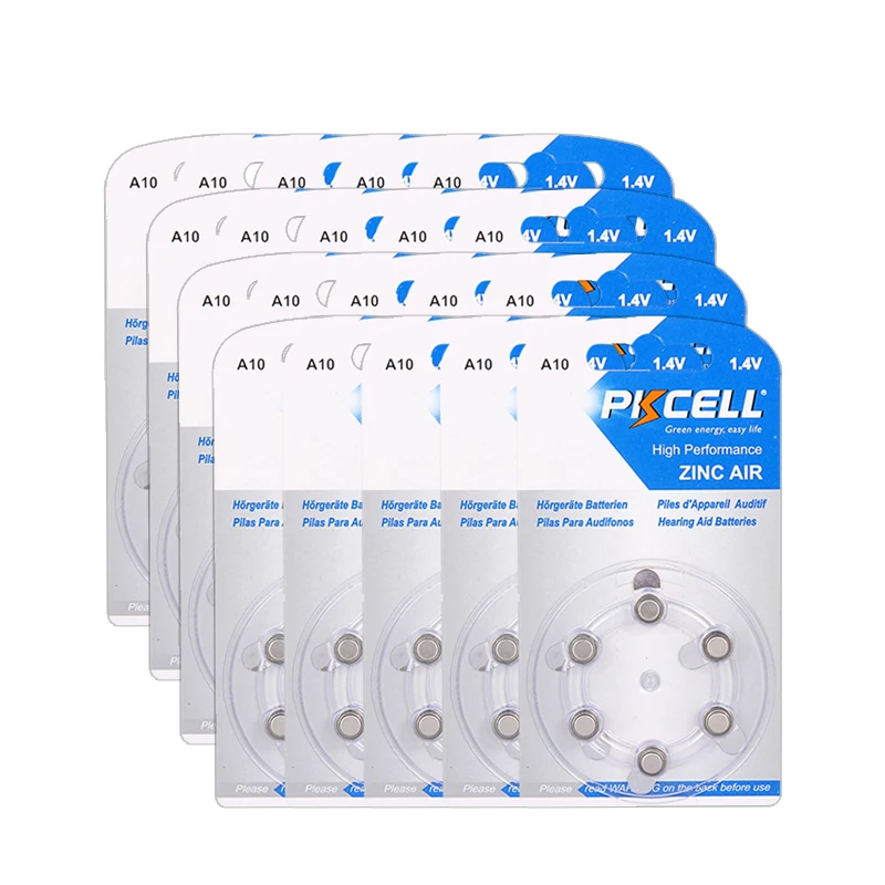PKCELL 120 x батареи слухового аппарата A10 10A ZA10 10 S10, 20 упаковок * 6 батарей слухового аппарата. Цинковый воздух 10/A10
PKCELL 120 x батареи слухового аппарата A10 10A ZA10 10 S10, 20 упаковок * 6 батарей слухового аппарата. Цинковый воздух 10/A10