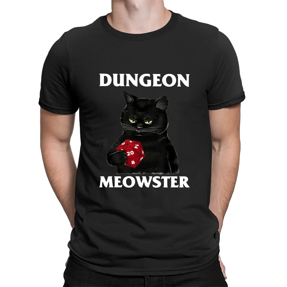 Dungeon Meowster Black Cat Game Tee Funny Novelty Men's Shirt oversized streetwear tee tops Short Sleeve Funny Unisex T-Shirt
Dungeon Meowster Black Cat Game Tee Funny Novelty Men's Shirt oversized streetwear tee tops Short Sleeve Funny Unisex T-Shirt