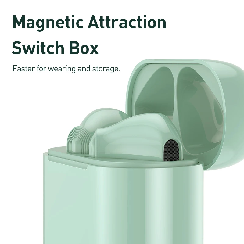 Baseus W09 TWS Wireless Bluetooth Earphone Intelligent Touch Control Wireless TWS Earphones With Stereo bass sound Smart Connect 
Baseus W09 TWS Wireless Bluetooth Earphone Intelligent Touch Control Wireless TWS Earphones With Stereo bass sound Smart Connect